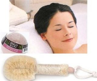 Spa Llywoods Bath Kit w Pillow Body Brush Bath Bomb
