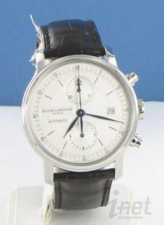 Baume Et Mercier Classima Executives Auto Chronograph Steel Watch 8692 