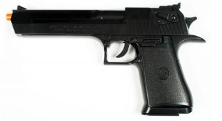   Airsoft Gun Desert Eagle 44 Magnum Spring Pistol Black Bax