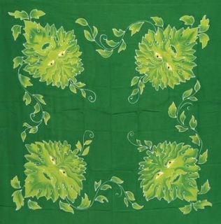 Greenman Altar Tarot Table Cloth 36 Wicca Pagan Witchcraft