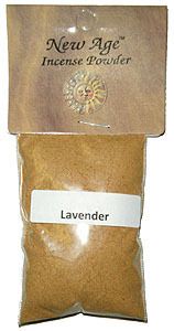 Lavender Incense Powder for Use with Charcoal Wicca Pagan