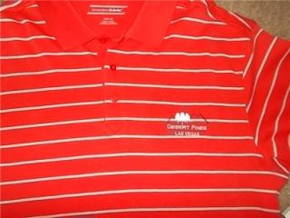 Desert Pines Golf Club Las Vegas Cutter Buck Dry Tec Golf Polo Shirt L 