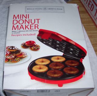 New Bella Cucina Artful Food Mini Donut Maker