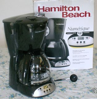 Hamilton Beach 12 Cup Coffee Maker 49465 Black