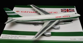 200 Inflight BBOX JC Wings CATHAY PACIFIC Boeing 747 200 Classic VR 
