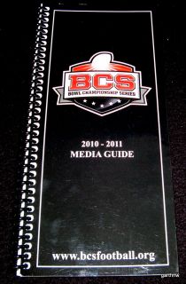 BCS 2010 2011 BOWL CHAMPIONSHIP SERIES FOOTBALL MEDIA GUIDE * AUBURN 