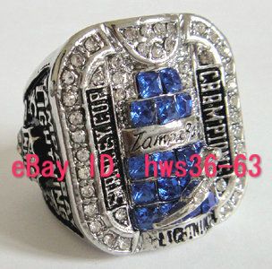 NHL Tampa Bay Lightning ST Louis 2004 Stanley Cup Championship 