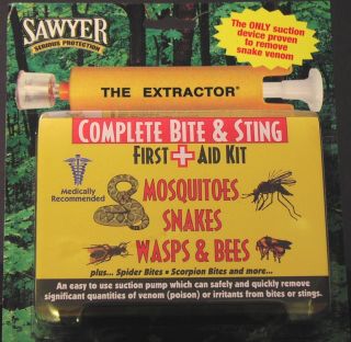   Snake Bite Kit Emergency First Aid Bite Bee Wasp Sting