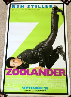    Advance Teaser Original Movie Poster 1 sheet 2001 Rolled Ben Stiller