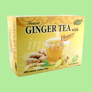 Pocas Ginger Tea with Honey 1 x 20 Packs Caffeine Free