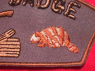 beaver wood badge patrol patch boy cub scout csp