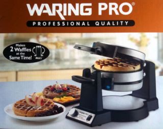 Waring Pro Double Belgian Restaurant Iron Waffle Maker