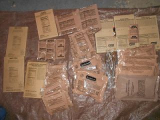   Large Flat Rate Shipping Box Full 30 Items Dairy Shakes Brisket