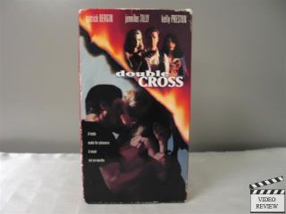 Double Cross VHS Patrick Bergin Jennifer Tilly Kelly Preston Michael 