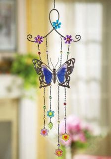 Jeweled Butterfly Flower Bedside Clock Girls Room New