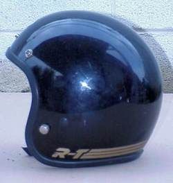 Vintage Bell RT Motorcycle Helmet R T
