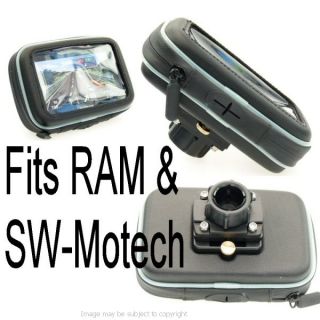 Waterproof GPS Case Fits RAM SW Motech Bike Mounts