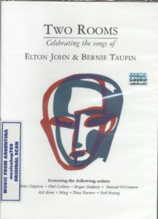 DVD Elton John Bernie Taupin Two Rooms SEALED New