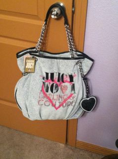 Juicy Couture Darling of Couture Bling Logo Tote