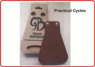 New Gilles Berthoud Leather Cycle Mudguard Mudflap