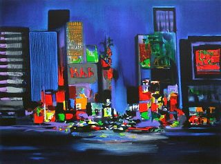 Pablo Picasso Last Student Marcel Mouly Time Square Lithograph Signed 