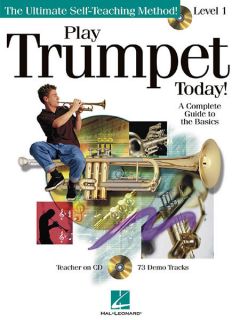 Play Trumpet Today 1 Beginner Music Lessons Book CD New