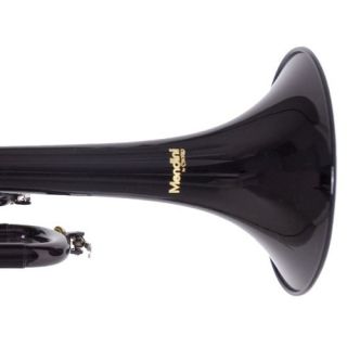 Mendini MTT BK Lacquer Brass BB Trumpet Black New