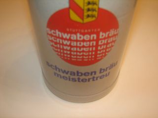 Schwaben Brau Stuttgart Masskrug German Beer Stein