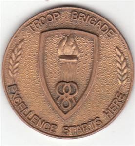 Fort Benjamin Harrison Indianapolis in Brigade Medal