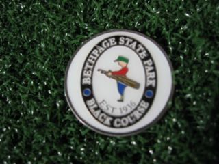 Bethpage Black Ball Marker w Stem Home of 09 US Open