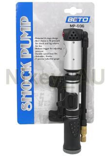 Beto Bicycle Tyre and Shock Pump MP 036