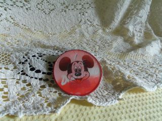 Like Disneyland / Mickey Mouse Holographic Badge/Button 2 3/8 dia 
