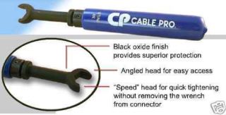 Belden Cable Pro TROE716SH 20 Open Ended Speed Head Torque Wrench 20in 