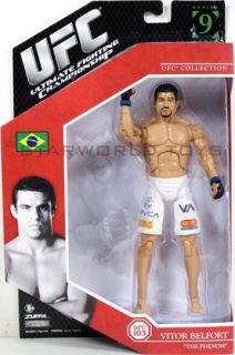 Vitor Belfort UFC Ultimate Fighting Jakks Series 9 Deluxe Figure MMA 