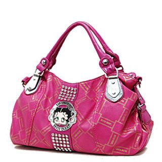 Betty Boop 1930 Signature Checkered Studded Hobo Bag Handbag Purse New 