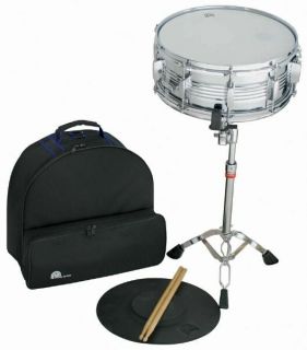 Percussion Plus PSK300 Snare Drum Kit w Stand Sicks