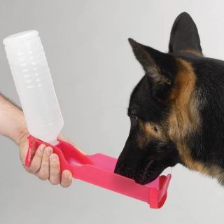Handi Drink Portable Travel Dog Water Dish Dispenser 25 oz. Large