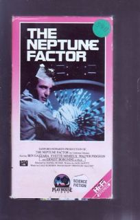 The Neptune Factor Yvette Mimieux Ben Gazzara RARE VHS