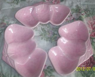 BELMAR CALIFORNIA STRAWBERRY PINK POTTERY DISHES 310 Vintage Antique 