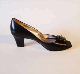 Tahari BERNIE Ladies Black Patent Leather Pump Shoes Size 10M