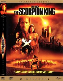 The Scorpion King: The Rock, Kelly Hu (DVD, 2002, Collectors Edition 