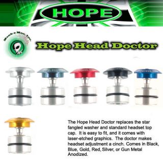 Hope Head Doctor for Mountain Bike MTB Headset & Forks   Gun