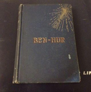 Lew Wallace BEN HUR 1880 1st Ed Early Printing 12 Pages Ads 11 Ded 