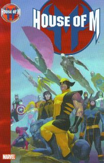 HOUSE OF M TPB Brian Bendis & Marvel Comics #1 8 X Men TP NEW