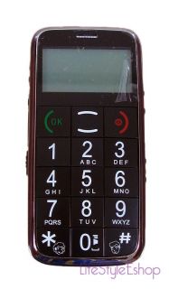 Big Buttons Large Numbers Dual Sim Elderly Senior Mobile Cell Phone 