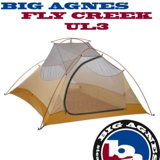 The Big Agnes Fly Creek UL3 is an ultralight 3 person, 3 season 