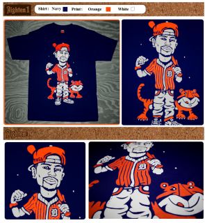 Cajmear Big Sean Detroit Tigers Shirt Jersey 10 Hundreds The Deep 