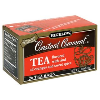 New Bigelow Constant Comment Tea 20 Count Boxes Pack of 6