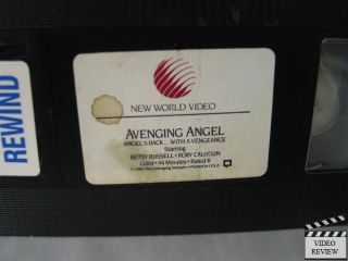 Avenging Angel VHS Betsy Russell Rory Calhoun