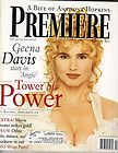 GEENA DAVIS Premiere Magazine 2/94 ANTHONY HOPKINS DREW BARRYMORE